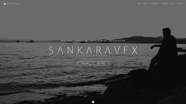 SankaraVFX Website