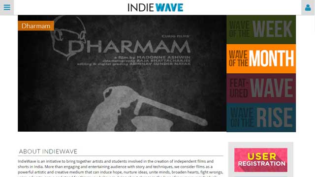 Indiewave Branding Website